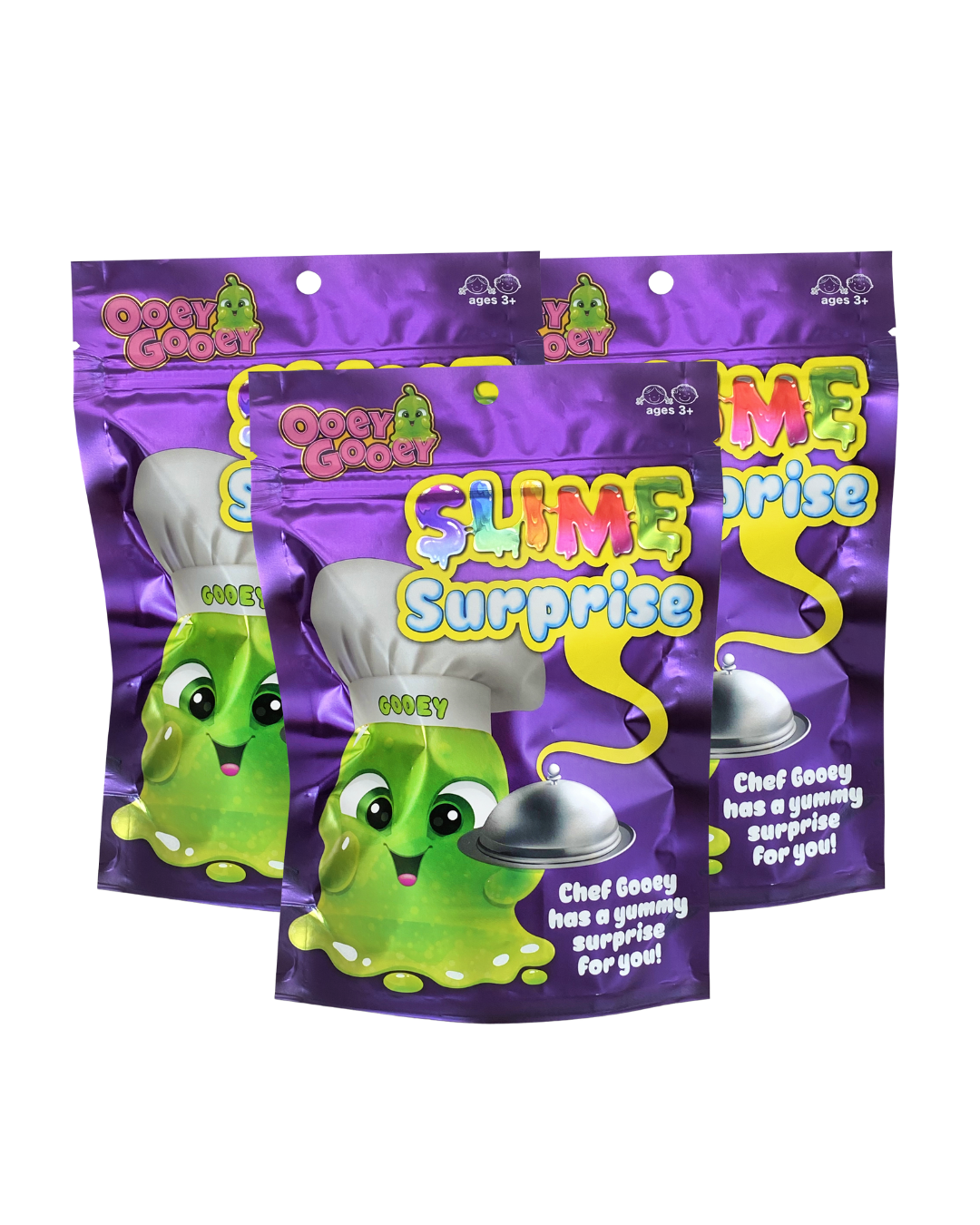 Ooey Gooey Slime Surprise 3 bag set