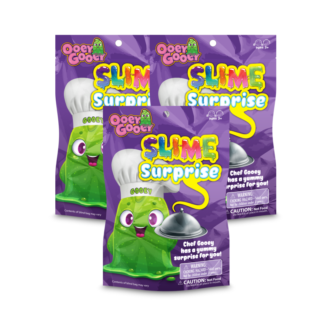 Ooey Gooey Slime Surprise 3 bag set