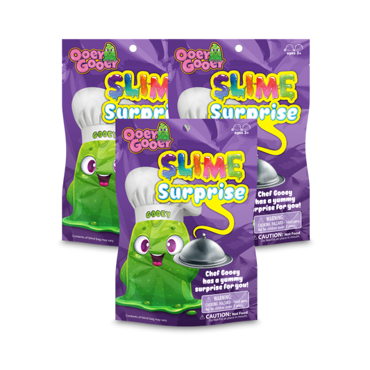 Ooey Gooey Slime Surprise 3 bag set