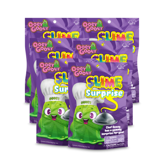 Ooey Gooey Slime Surprise 6 Bags set