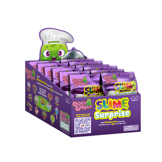 Ooey Gooey Slime Surprise Box, set of 12 bags