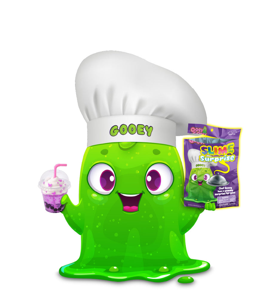 Chef Gooey with product