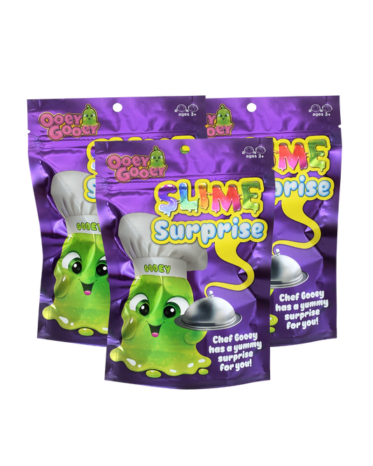 Ooey Gooey Slime Surprise 3 bag set
